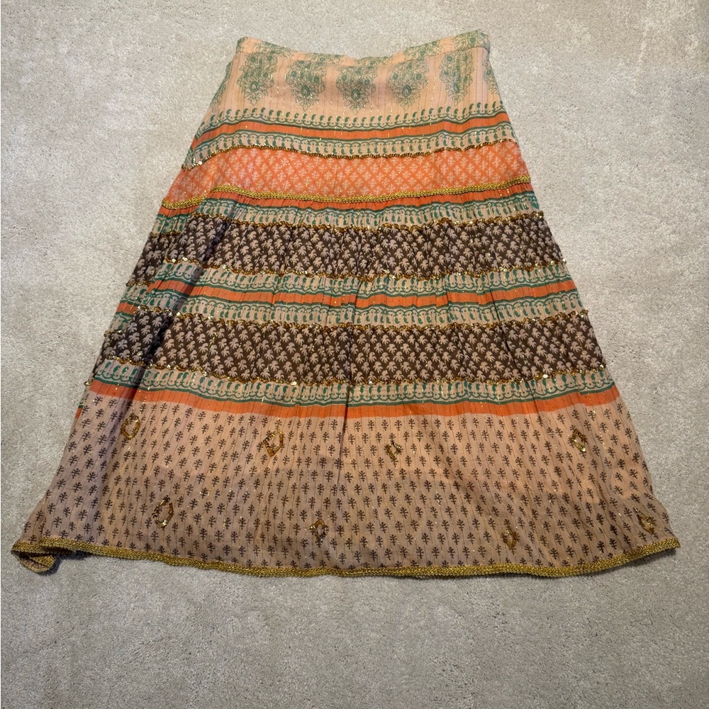 Sweet by Miss Me Multicolor A-Line Skirt